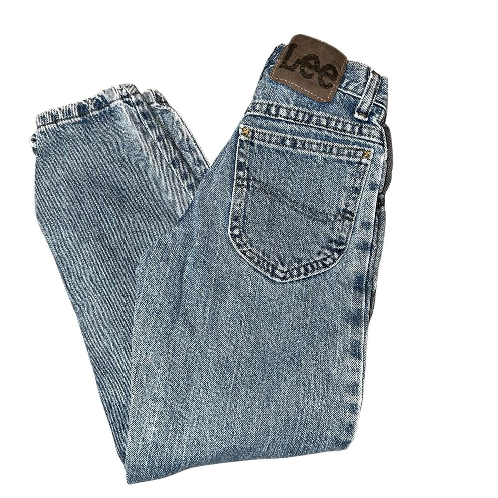 Vintage  LEE denim blue jeans youth size  size 8S